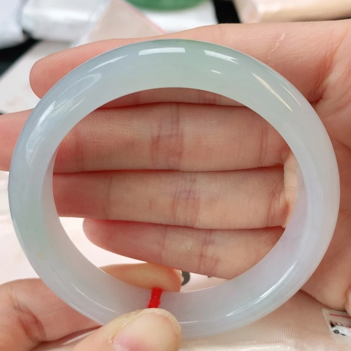 未镶嵌手镯翡翠翡翠手镯52.5