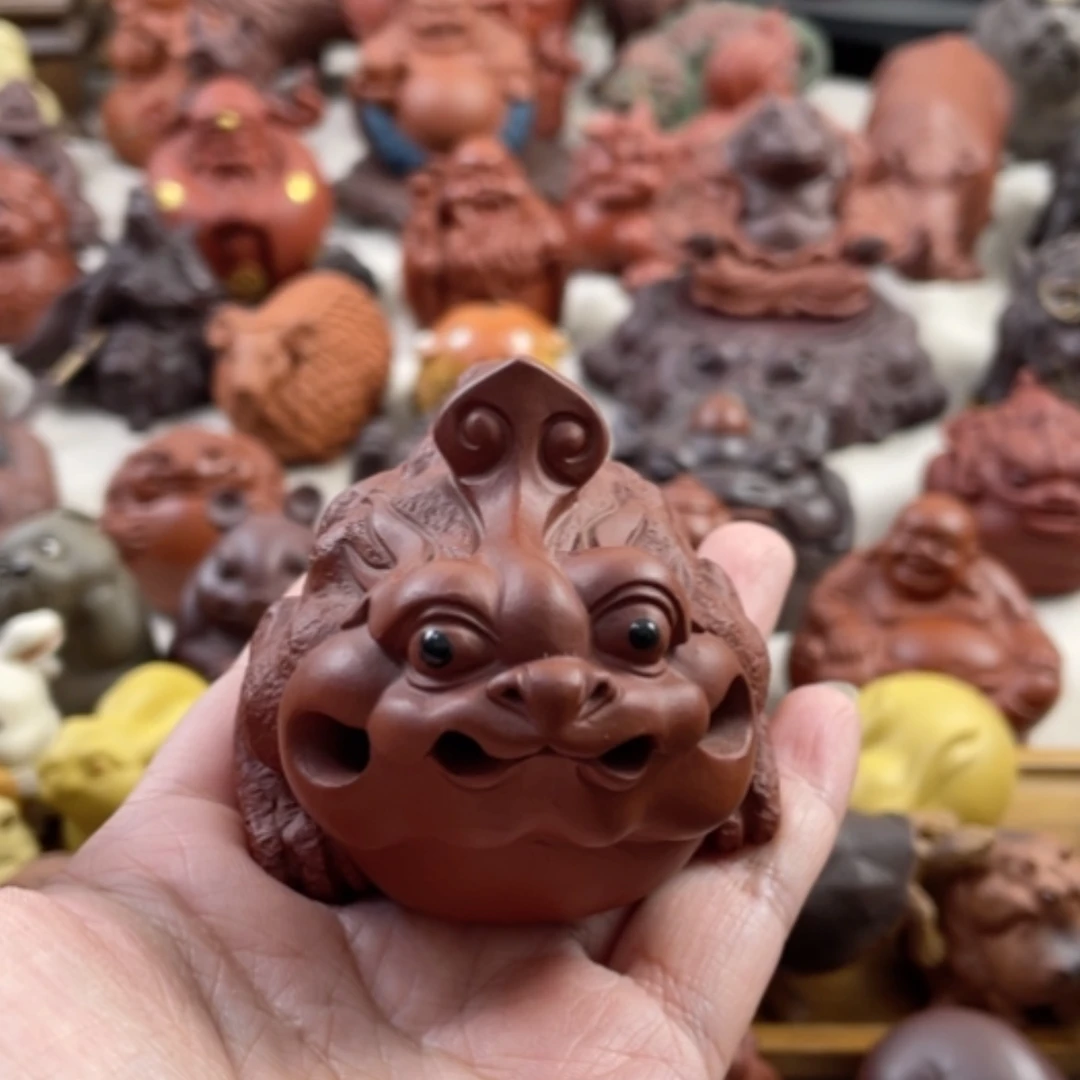【闪购商品】紫砂茶宠紫砂金蟾