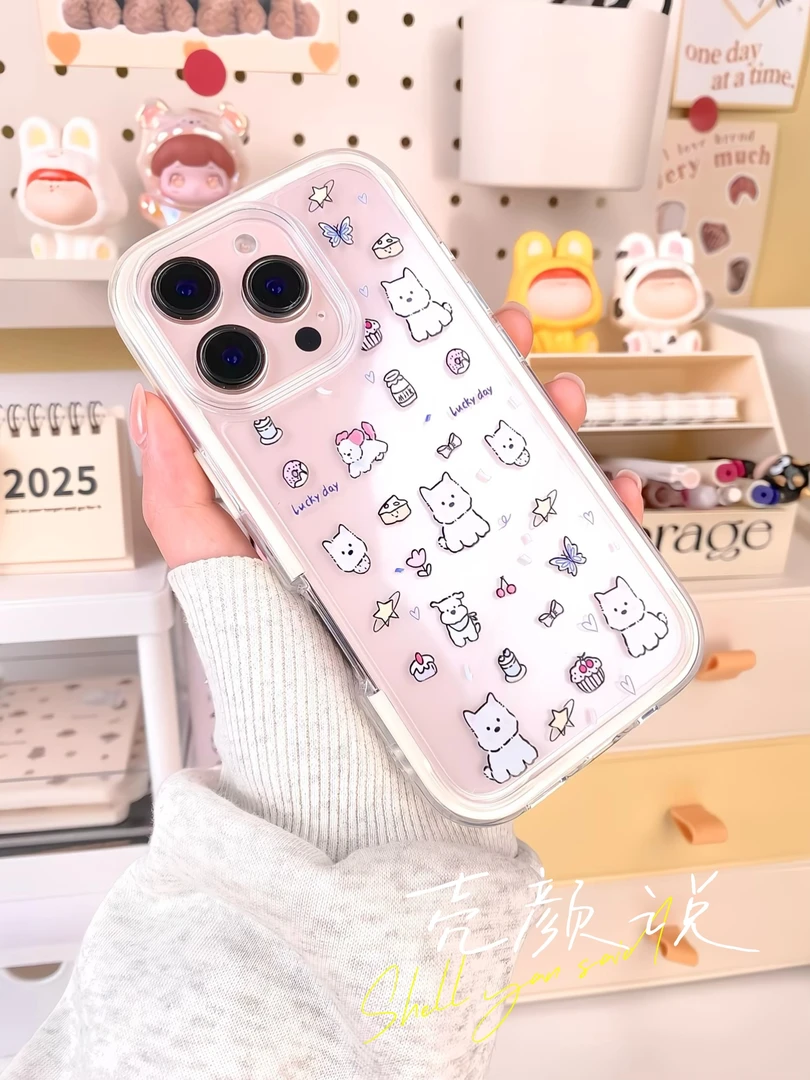 【蛋糕西高地】苹果手机壳适用iphone16promax/13/15/14/12女11