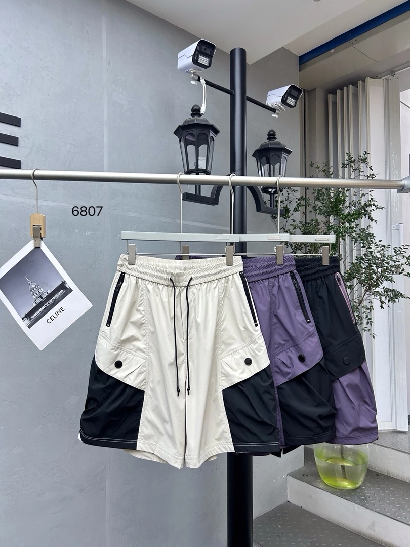 【速干短裤】6807广州UUS-潮牌撤柜短裤男女同款--