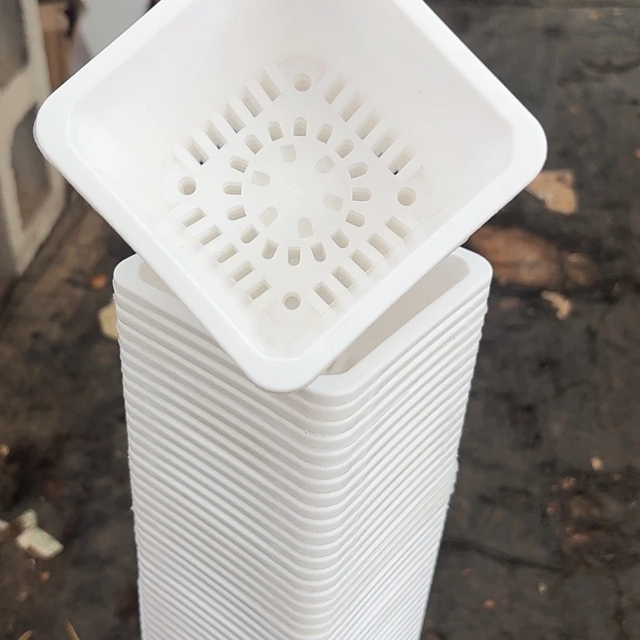 100白方盆9公分高7公分20个