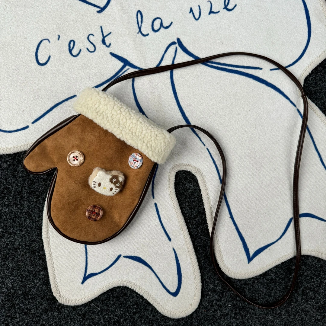 一张同学【长约16cm宽2cm高21cm】时尚百搭手提单肩斜挎包C3679棕