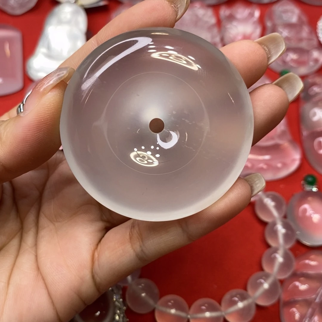 h***1石英质玉未镶嵌吊坠