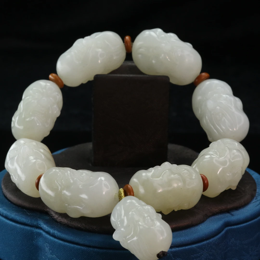 25和田玉十八罗汉/900007上海嘉禾拍卖