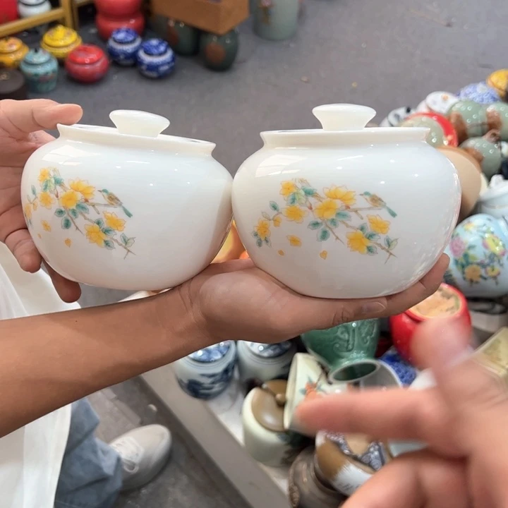 瑕疵福利品陶瓷茶叶罐