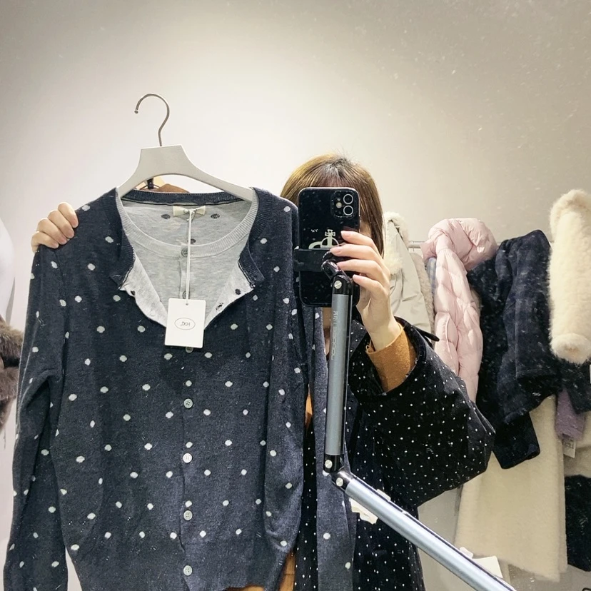 【闪购商品】灰色假两件