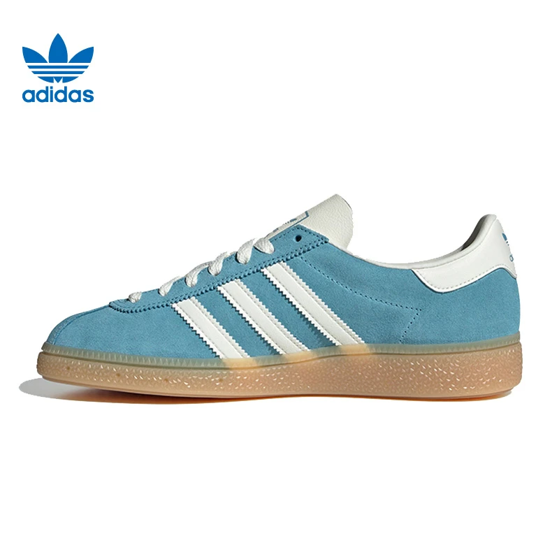 adidas阿迪达斯【环】三叶草女鞋MUENCHEN运动鞋休闲鞋JS3991