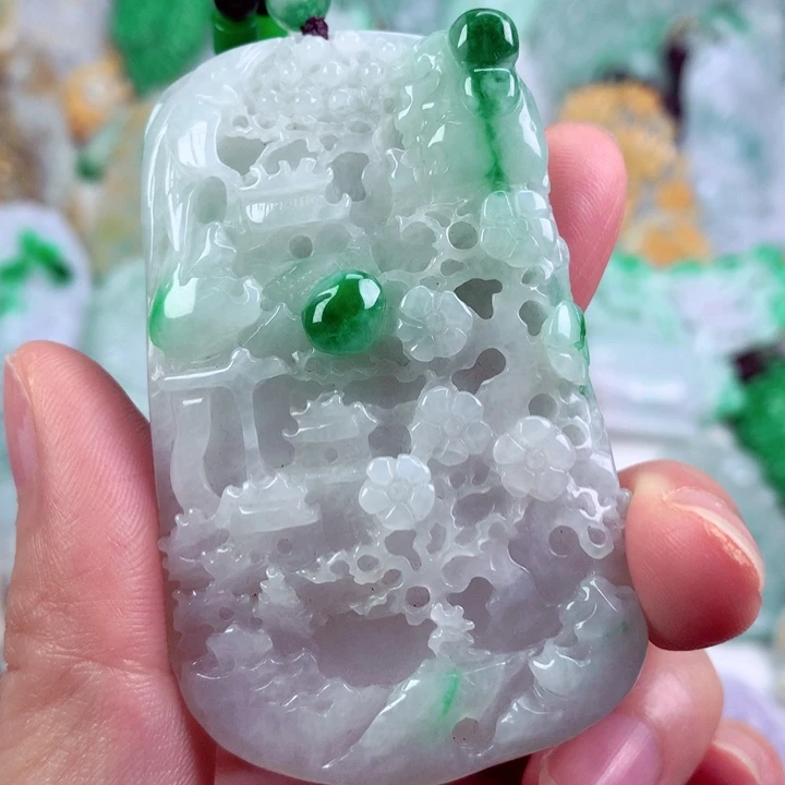 吊坠(不含链)未镶嵌翡翠