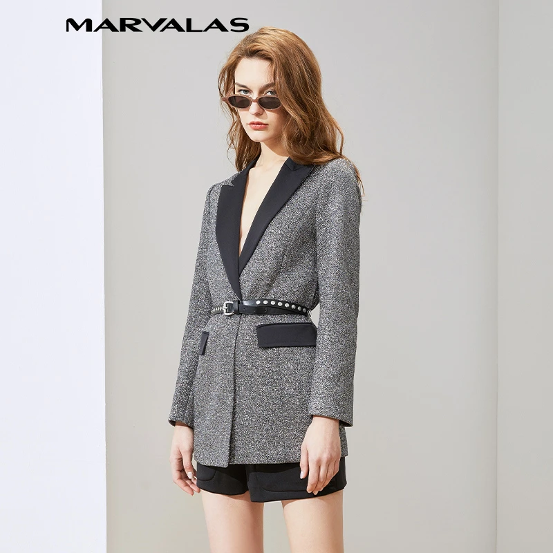 【小余专属】曼德诗曼德诗西装外套气质休闲上衣431750-91927