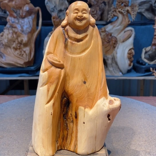 柏木（崖柏）根雕摆件