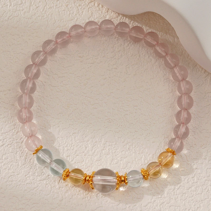 【高阶自爱 】水晶手串925（天然珠宝多样性发其一）