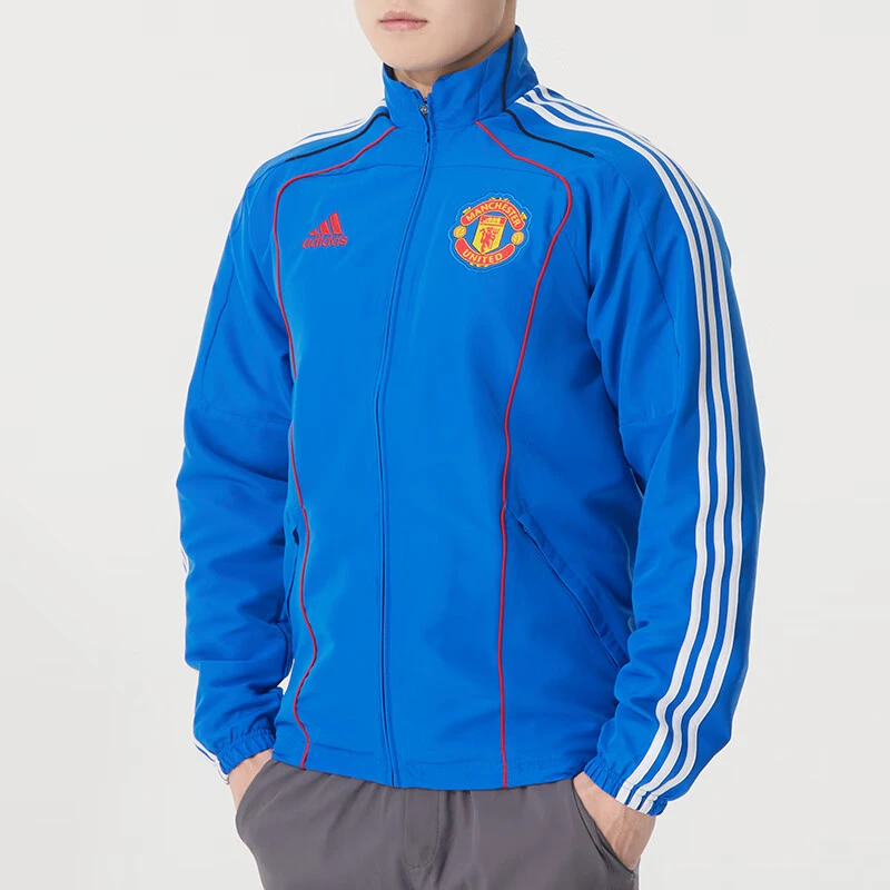 adidas/阿迪达斯男夏季新款足球服立领夹克运动服训练服跑步外套