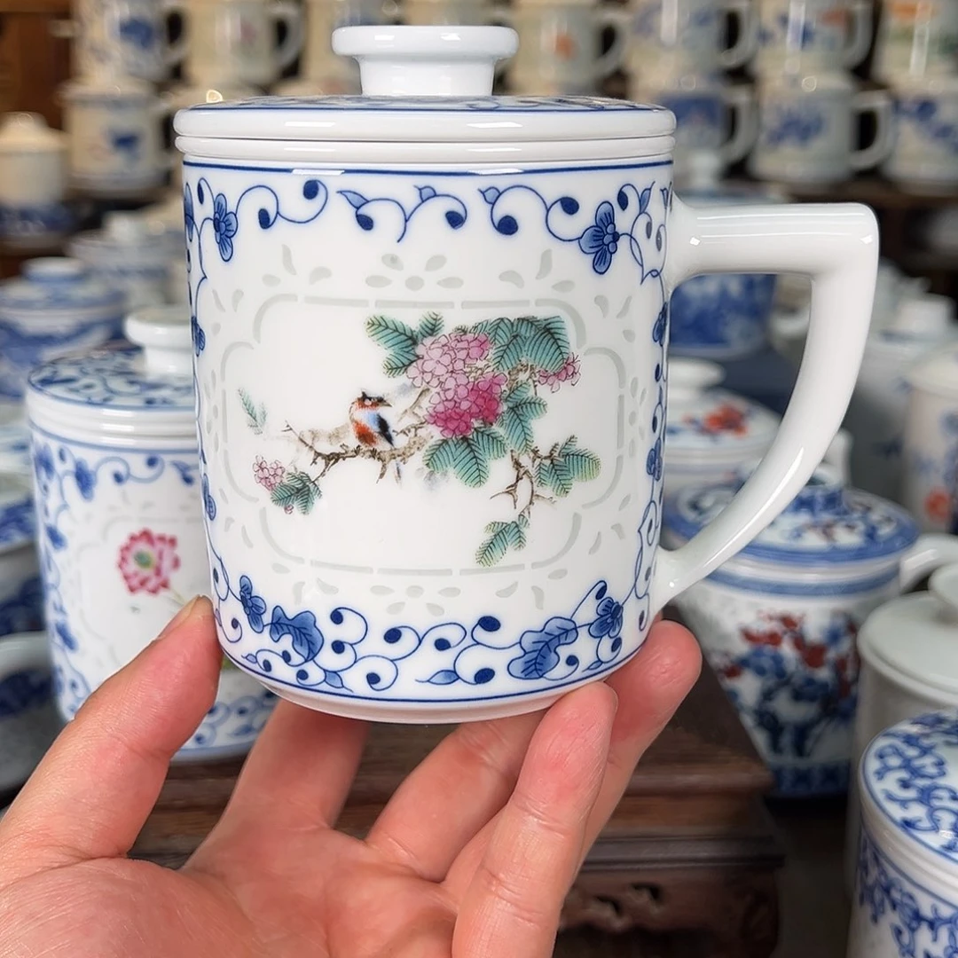 兜****景德镇陶瓷高温陶瓷办公杯