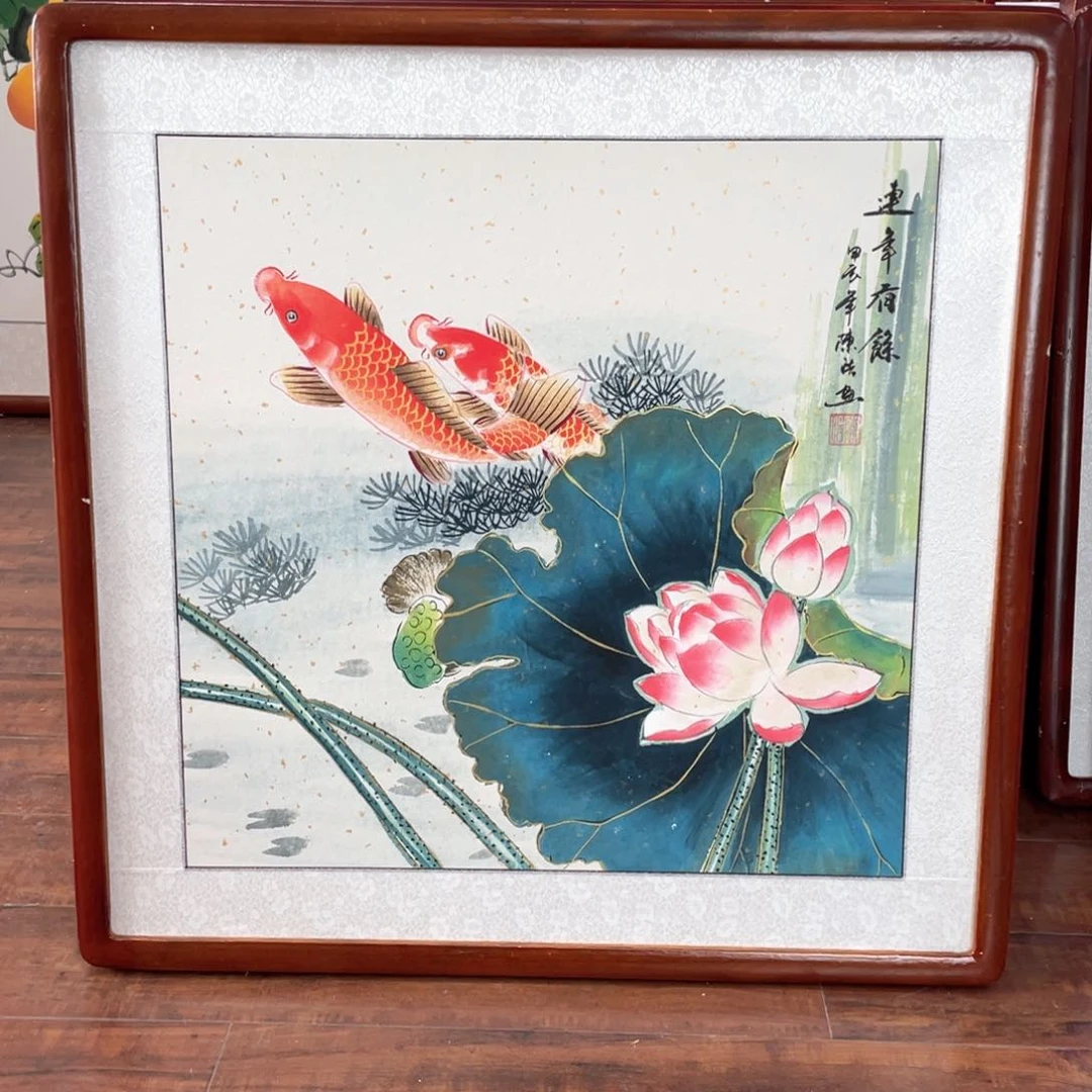 国画带框尺寸63*63厘米