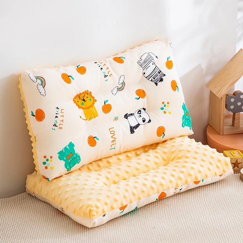 儿童豆豆枕头包邮3D可水洗卡通颗粒枕芯宝宝午睡直播其他枕芯是无