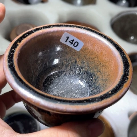 茶盏原矿原釉柴烧建盏