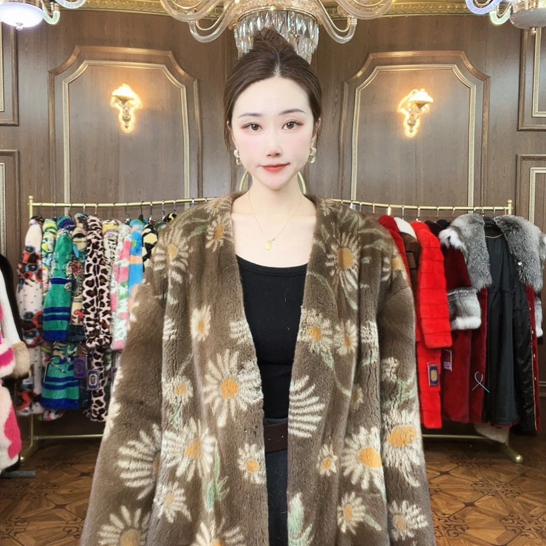 貂皮大衣时尚潮流