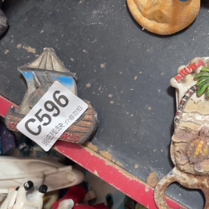 七***侠摆件孤品老货微瑕疵