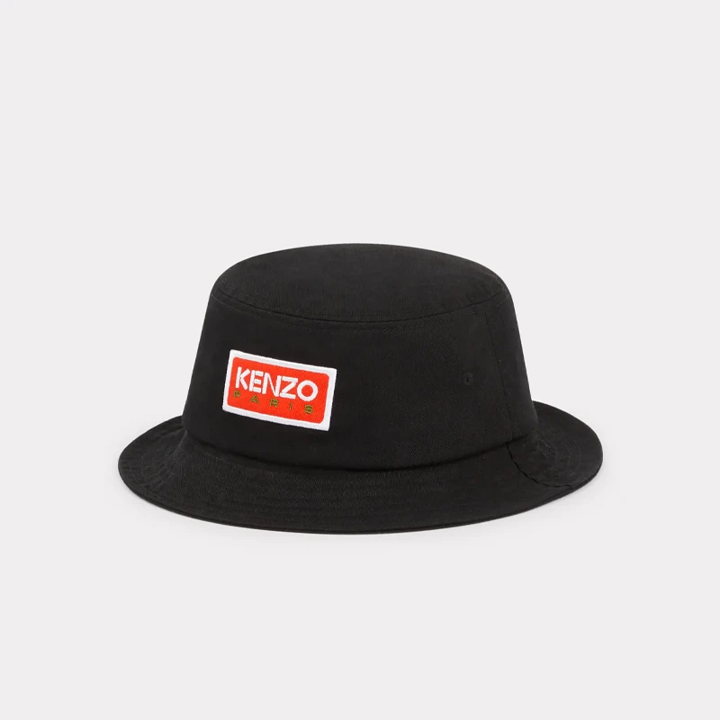 未使用 KENZO/肯佐 男士字母徽标棉质渔夫帽