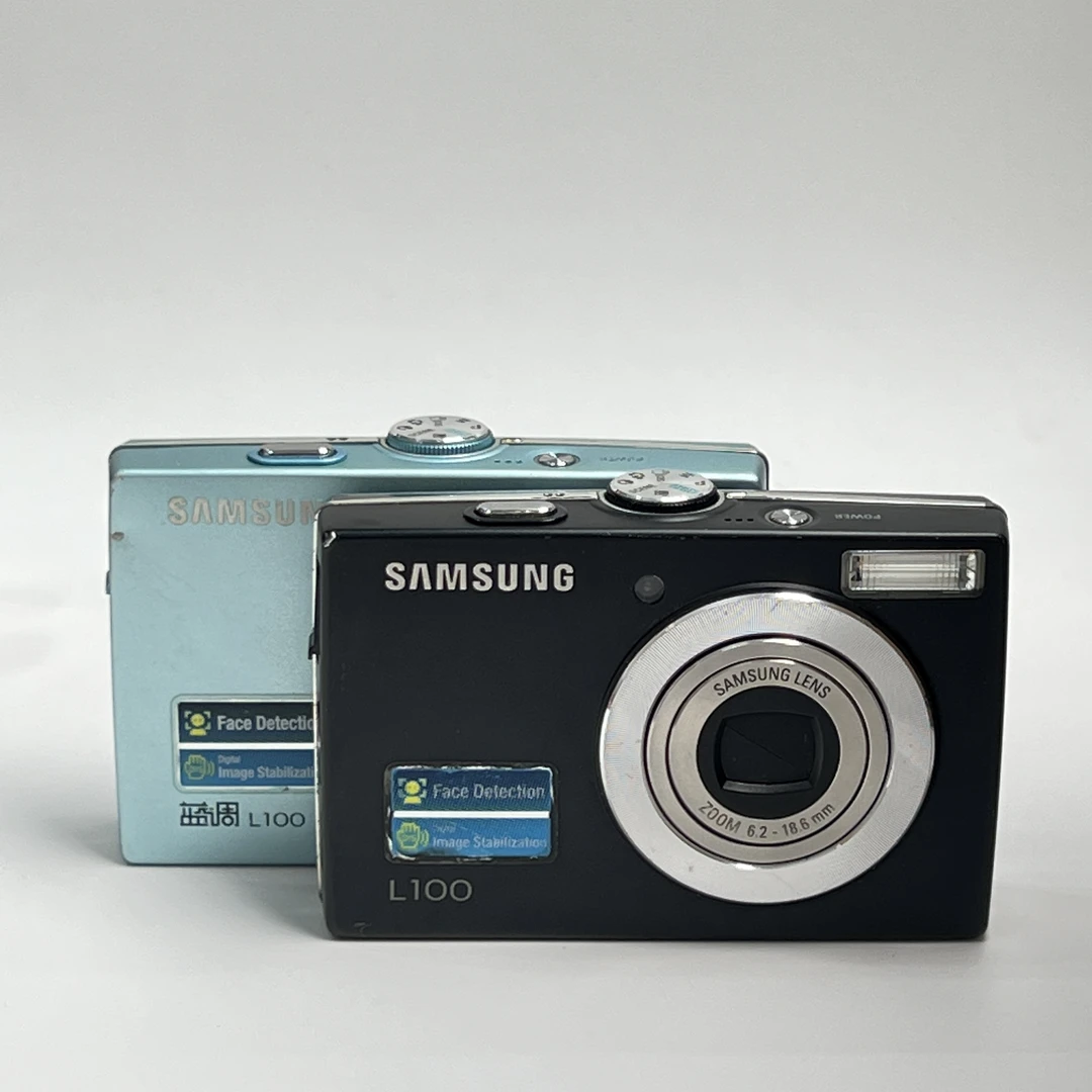 99新 Samsung/三星 l100蓝调820万像素3倍变焦自带美颜ccd