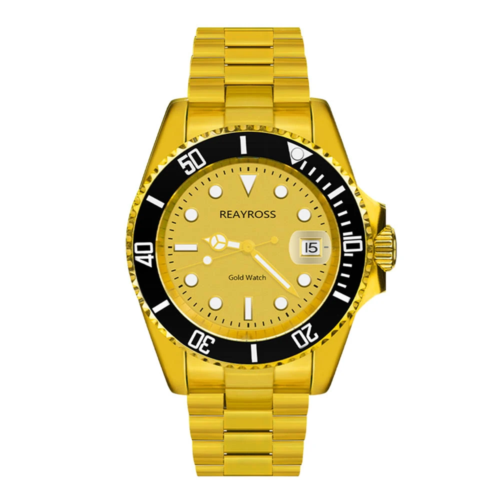 X【水鬼】REAYROSS/足金999/经典奢华全自动机械手表