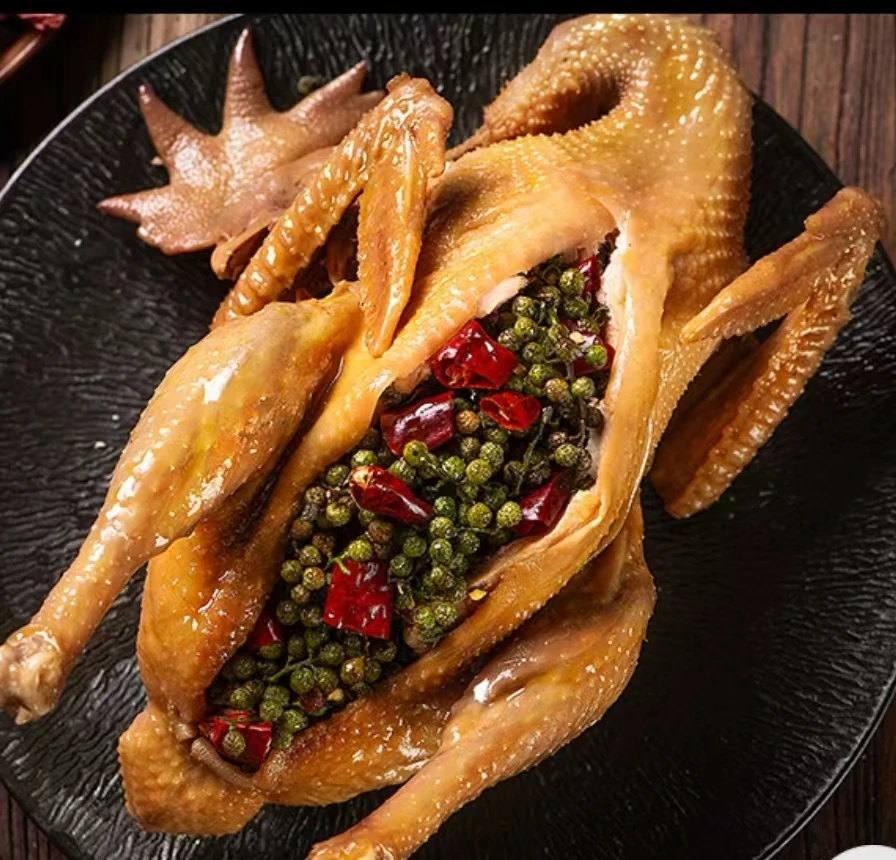 麻椒鸡整鸡900g只、纯手工、传统做法、现卤现发