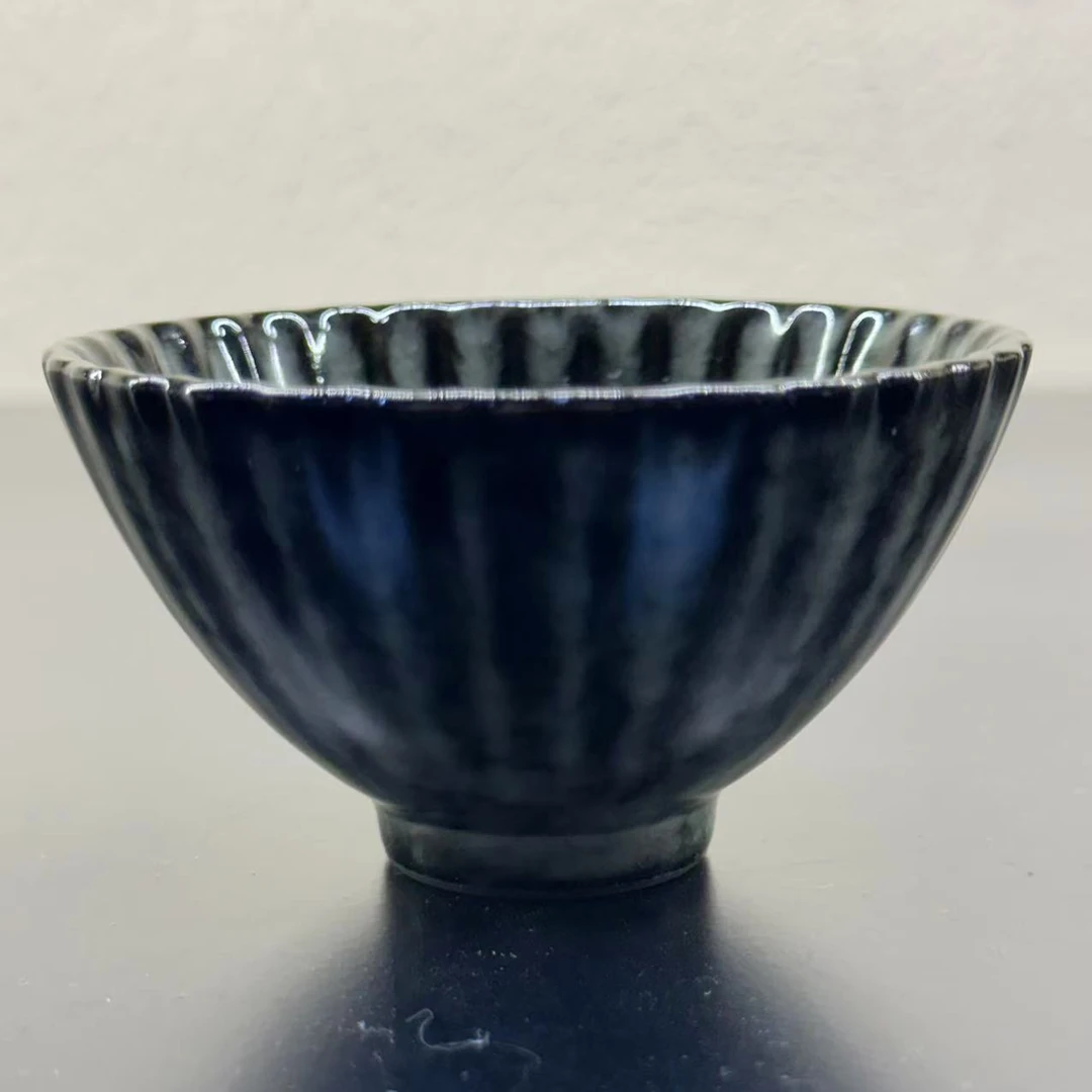 严少英【愚木青雲】铁胎 -菊颂杯