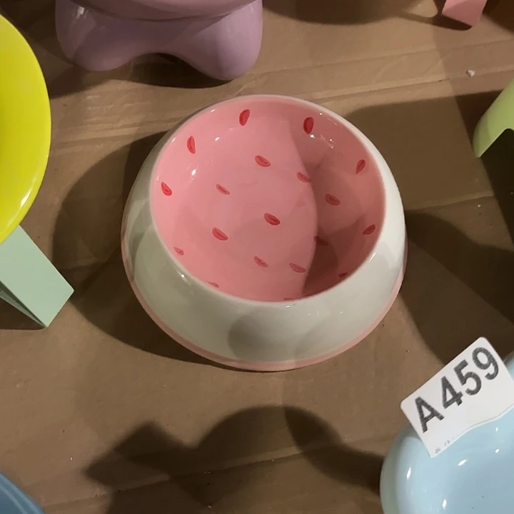 瓷片陶瓷草莓碗taoc