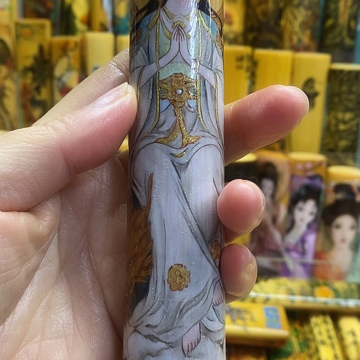 香榧木八***十龙轩实心玉竹