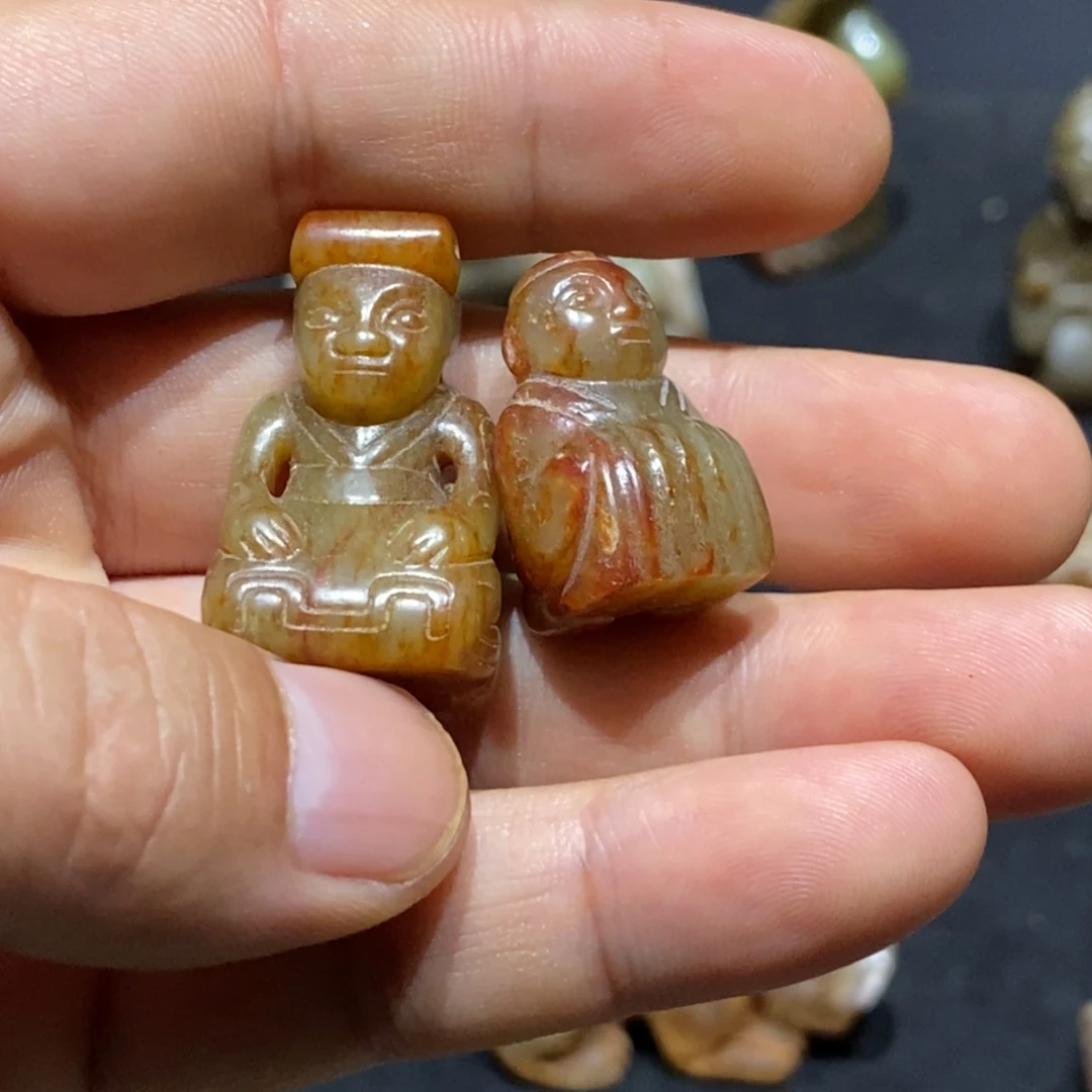 和田玉未镶嵌颈饰采**篱