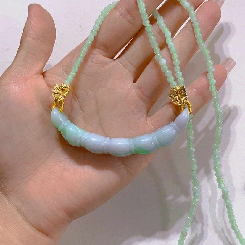 【闪购商品】翡翠未镶嵌颈饰