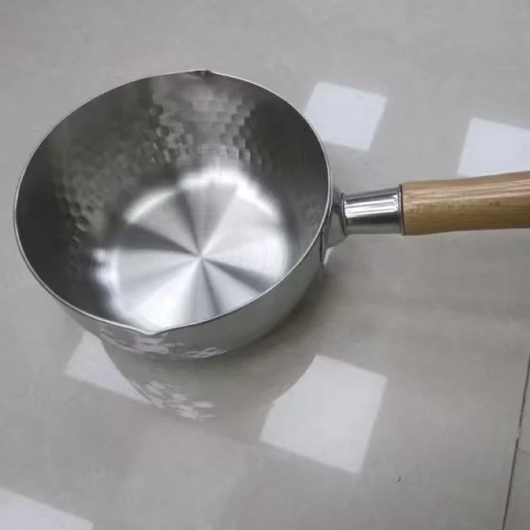 日式雪平锅不锈钢蒸锅蒸煮共用锅泡面锅汤锅