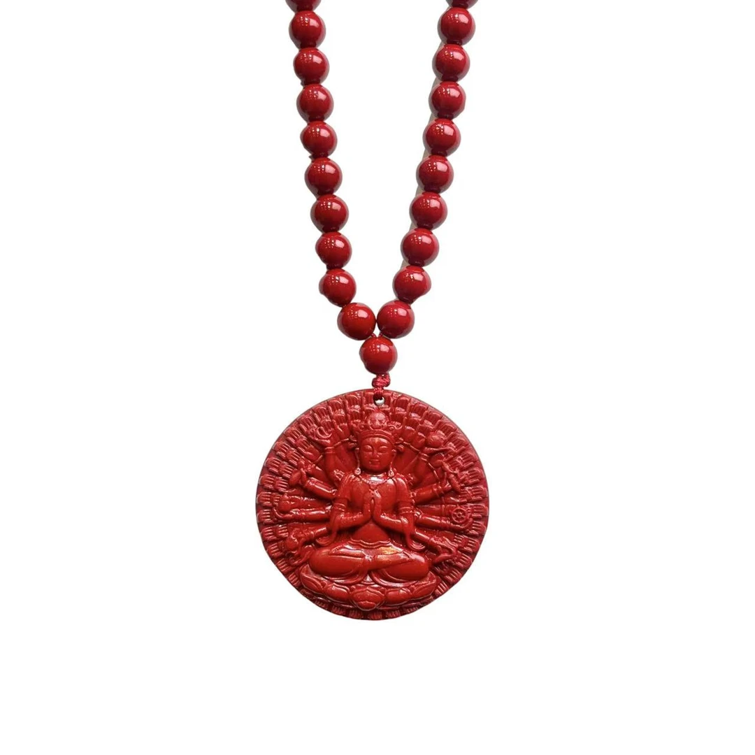 辰砂朱砂吊坠（赠链） G01-37