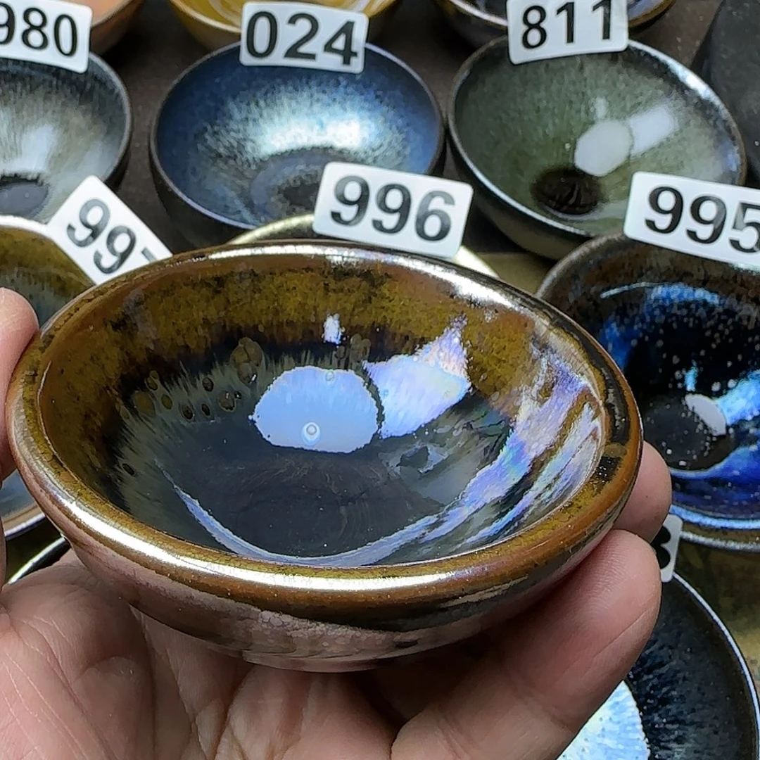 茶盏建盏杯主人杯龙窑柴烧