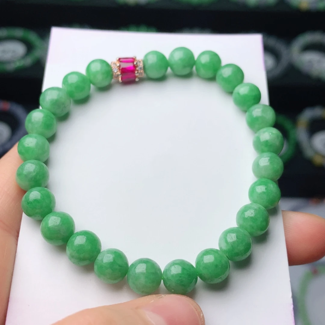 翡翠未镶嵌手链翡翠