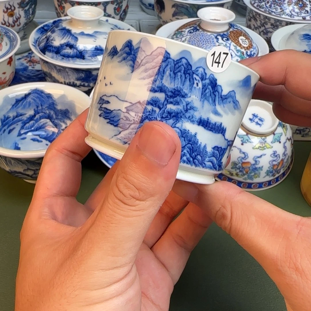 彦祖纯手工手绘茶具141