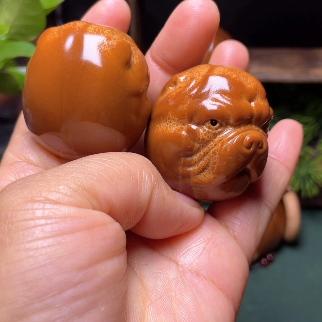 手串/手链橄榄核狗一对