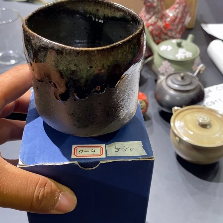 日本备前烧水屋杯大漏