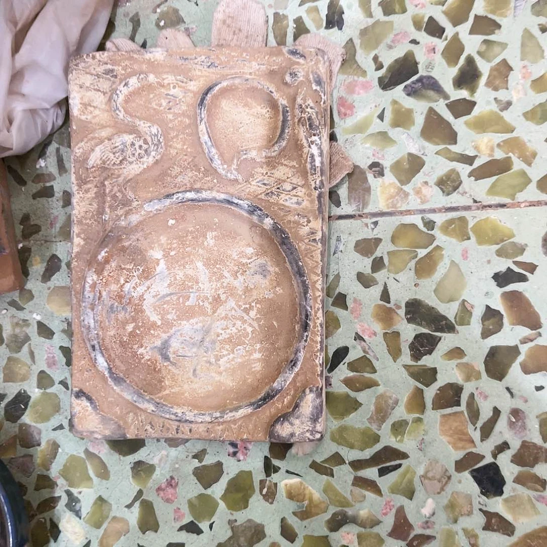 簾****7瓦当摆件茶台的一大
