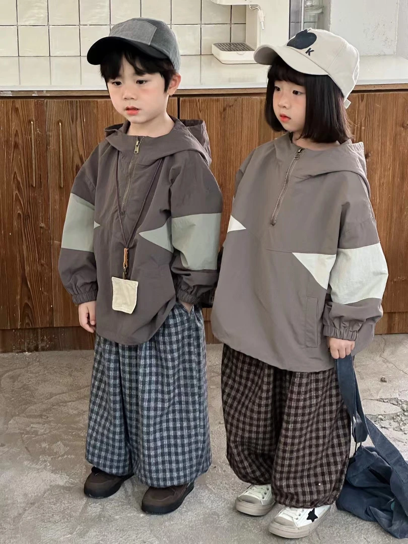 春款中小童外套裤子打底断码