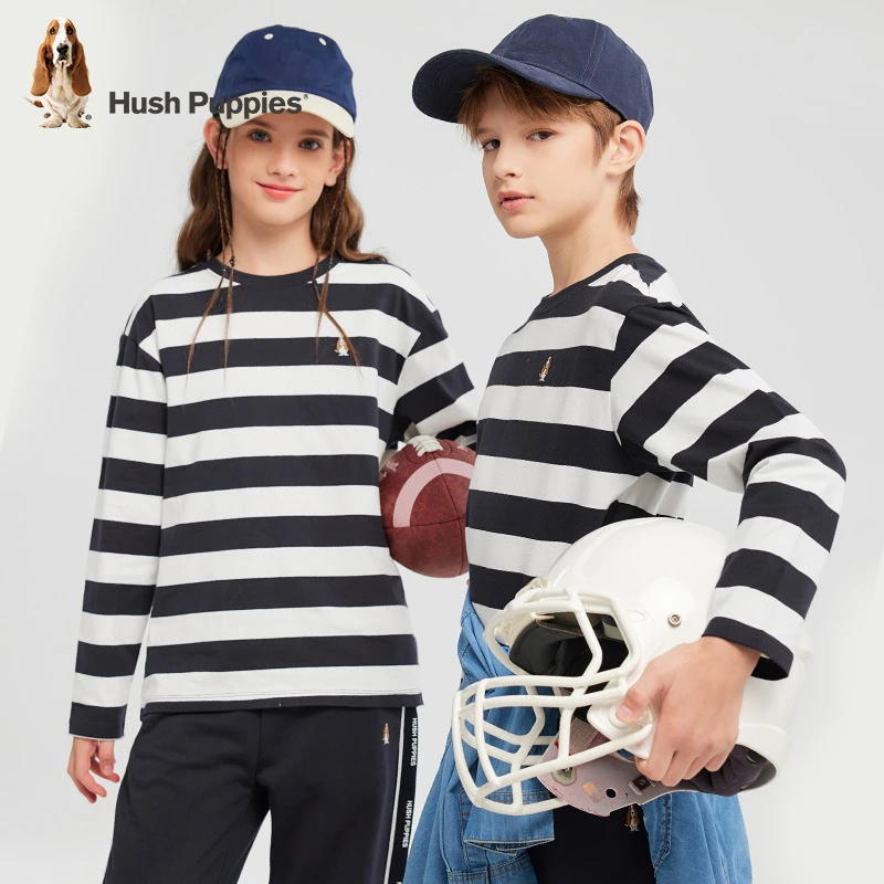 百搭T恤 秋新款 长袖亲肤  暇步士童装