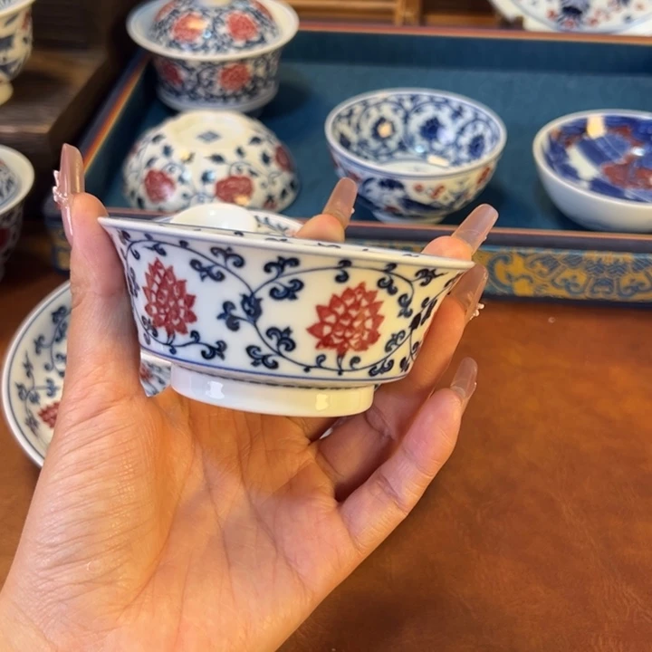 瓷片景德镇陶瓷手工手绘