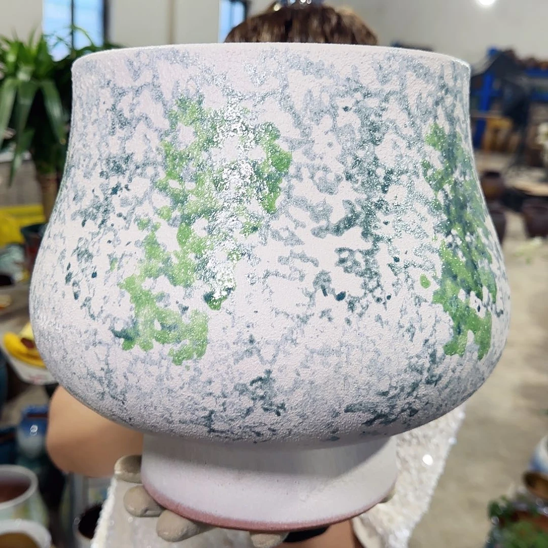 花盆紫砂高25口22