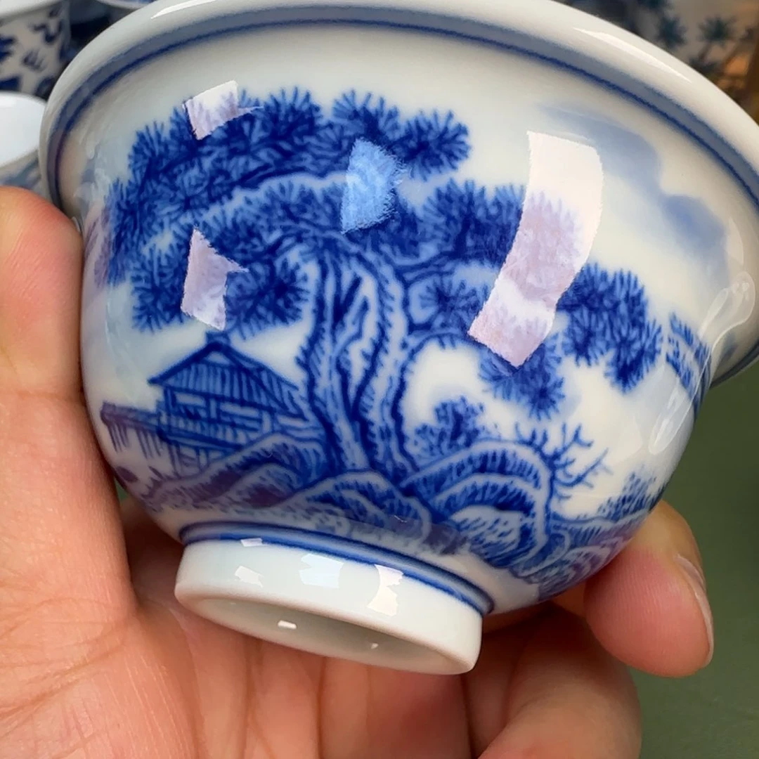 景德镇纯手绘茶具圆圆321