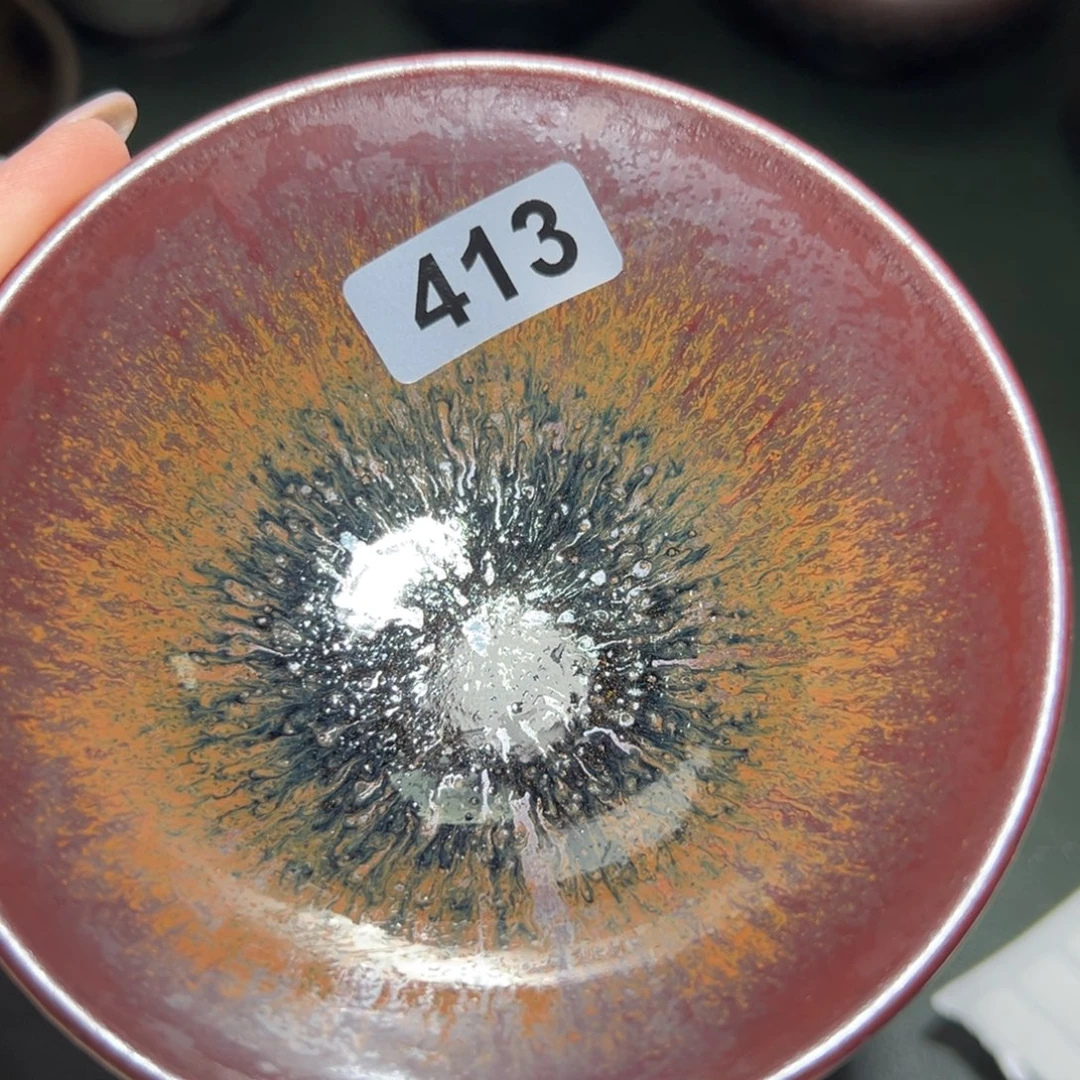 茶盏全手工原矿原釉建盏