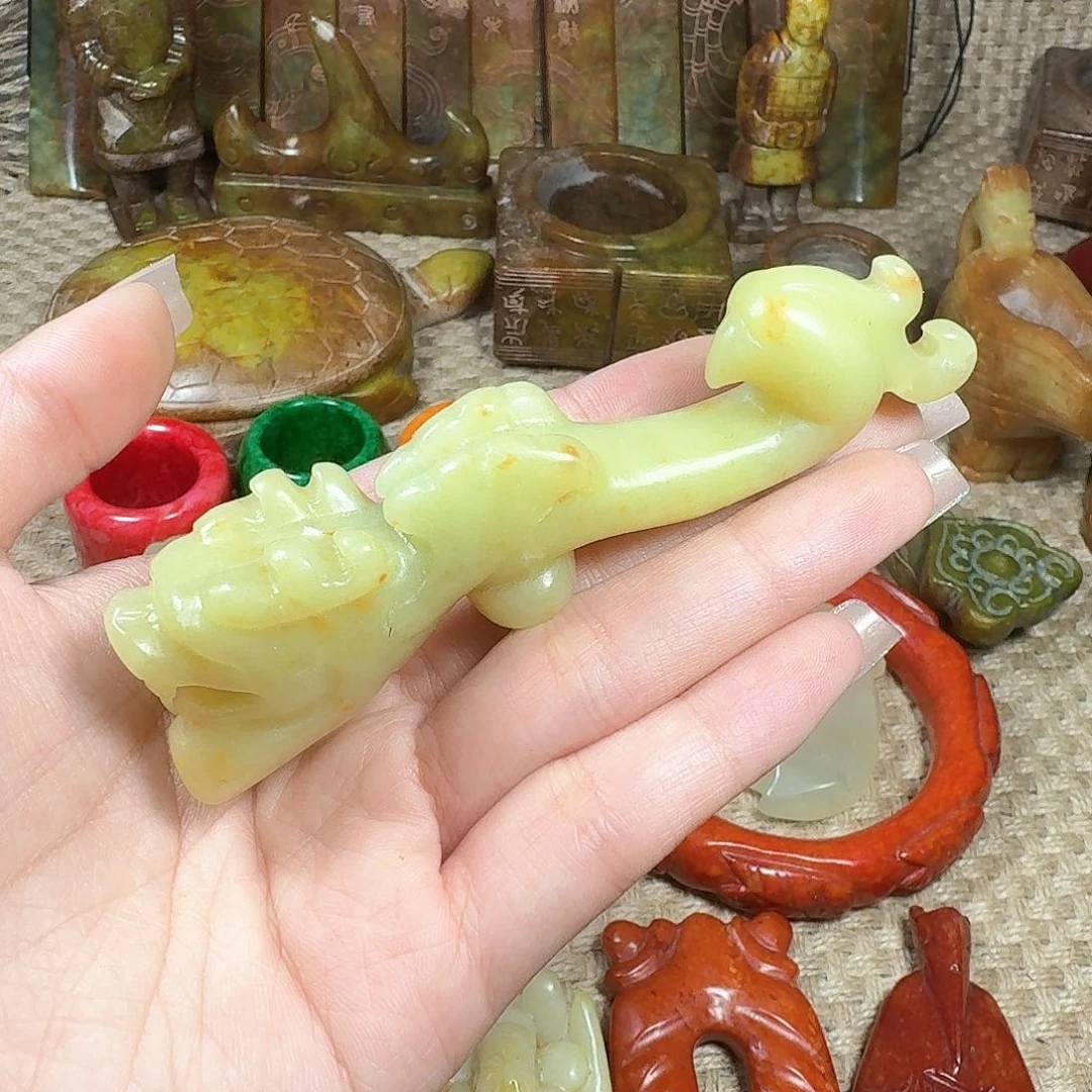 白玉菩提吊坠挂件
