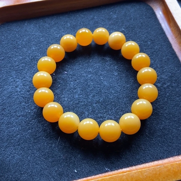 灵***石英质玉（黄龙玉）未镶嵌颈饰