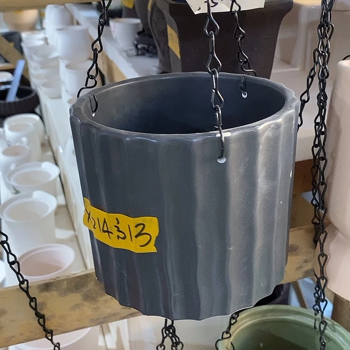 摆件陶盆有孔 微瑕介意勿拍