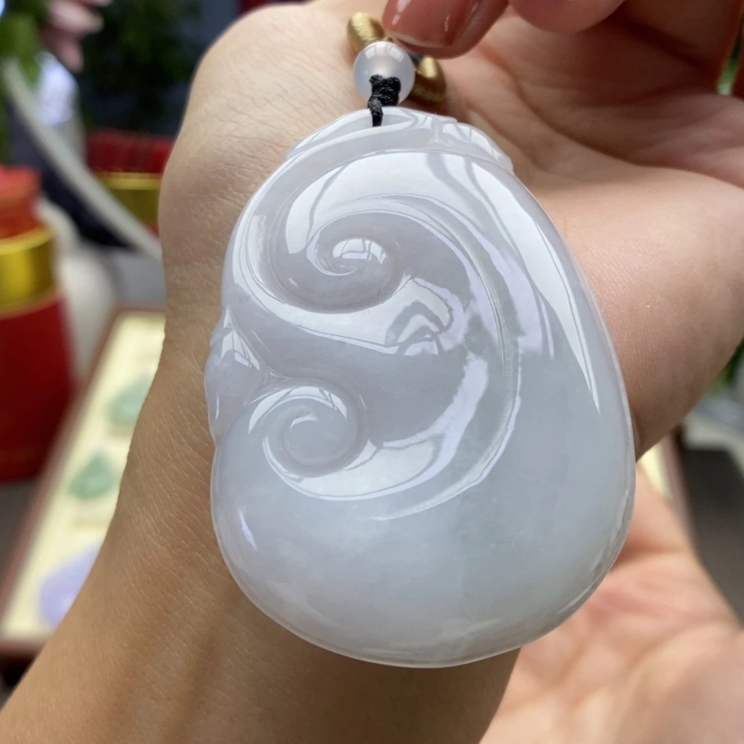 翡翠未镶嵌颈饰吊坠18