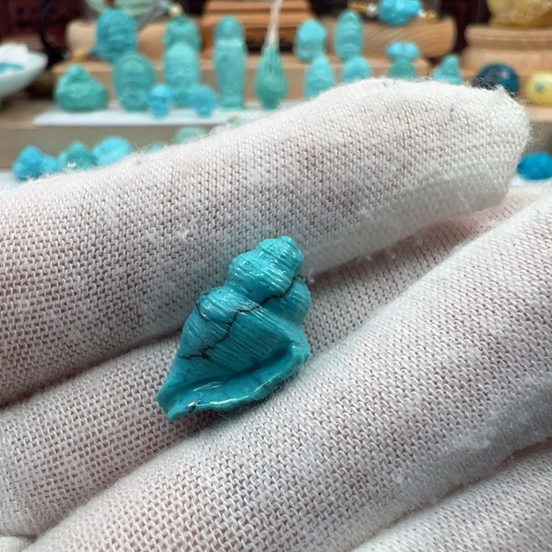 绿松石未镶嵌吊坠(不含链)